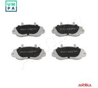 ASHIKA 50-00-0408 Brake pad set