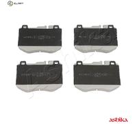 ASHIKA 50-00-0516 Brake pad set