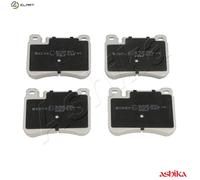 ASHIKA 50-00-0519 Brake pad set