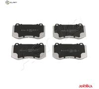 ASHIKA 50-00-0527 Brake pad set