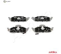 ASHIKA 50-00-0535 Brake pad set