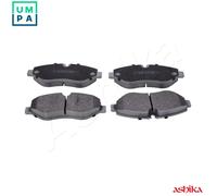 ASHIKA 50-00-0538 Brake pad set