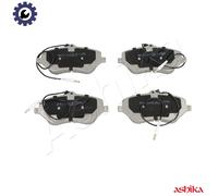 Brake pads Front Axle 50-00-0619 ASHIKA for PEUGEOT CITROËN