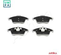 Brake pads Front Axle 50-00-0704 ASHIKA for RENAULT MEGANE III Hatchback CLIO IV