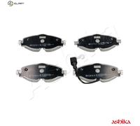 ASHIKA 50-00-0907 Brake pad set