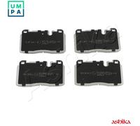 ASHIKA 50-00-0924 Brake pad set
