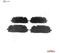 ASHIKA 50-00-0958 Brake pad set