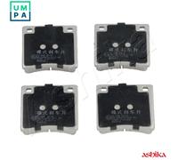 FRONT AXLE FITS HONDA CIVIC HATCHBACK BRAKE PAD SET, DISC BRAKE 5001100 ASHIKA