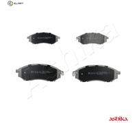 Ashika Brake Pads 50-01-115 Front Axle for Nissan Infiniti