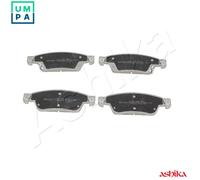 Ashika Brake Pad Set 50-01-162 – Front Disc Pads for INFINITI EX, G Coupe, G Saloon