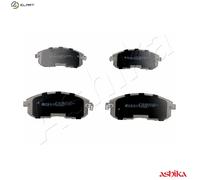 ASHIKA 50-01-165 Brake pad set