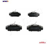 ASHIKA 50-01-179 Brake Pad Set, disc brake for NISSAN