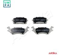 BRAKE PAD SET DISC BRAKE 50-02-202 FOR TOYOTA 2E-LC 1.3L 2K 1.0L 1E-L4K 1.3L