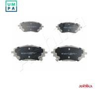 Brake pads Front Axle 50-02-2022 ASHIKA for TOYOTA C-HR COROLLA Hatchback