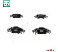 FITS TOYOTA YARIS/VITZ 1.0 BRAKE PAD SET, DISC BRAKE 50-02-204 ASHIKA