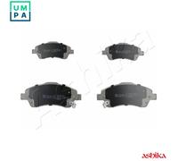 BRAKE PAD SET DISC BRAKE 50-02-206 FOR TOYOTA 7A-FE 1.8L 1ZZ-FE 1.8L 4cyl