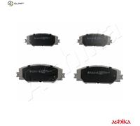 BRAKE PAD SET DISC BRAKE 50-02-230 FOR TOYOTA COROLLA/iM AURIS RAV/4/IV/SUV 1.3L