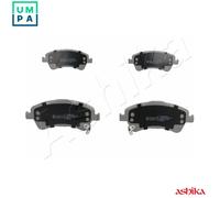 Ashika Brake Pads 50-02-244 Front Axle for Toyota Avensis Saloon & Estate