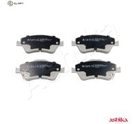 Brake pads Front Axle 50-02-250 ASHIKA for TOYOTA AURIS COROLLA Saloon