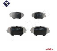 Brake pads Front Axle 50-02-280 ASHIKA for TOYOTA RAV 4 Mk II