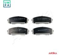 Brake pads Front Axle 50-02-286 ASHIKA for TOYOTA HIACE III Bus HIACE IV Bus