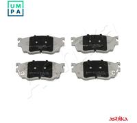 Brake pads Front Axle 50-03-318 ASHIKA for MAZDA ISUZU