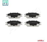 Brake pads Front Axle 50-03-339 ASHIKA for HONDA HYUNDAI