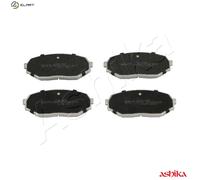 Brake pads Front Axle 50-03-340 ASHIKA for MAZDA ISUZU