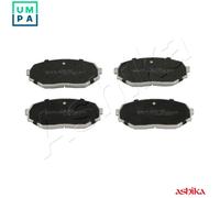 Brake pads Front Axle 50-03-340 ASHIKA for MAZDA ISUZU