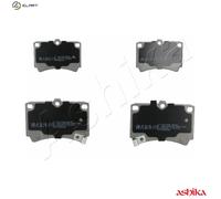 BRAKE PAD SET DISC BRAKE 50-03-341 FOR KIA MAZDA 121/METRO/Hatchback FAMILIA/V