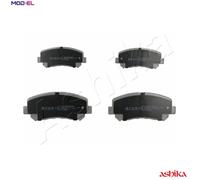 ASHIKA 50-03-348 Brake pad set