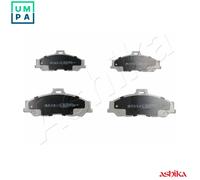 Brake pads Front Axle 50-03-373 ASHIKA for MAZDA FORD
