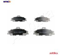 Brake pads Front Axle 50-03-373 ASHIKA for MAZDA FORD