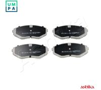 ASHIKA FRONT DISC BRAKE BRAKE PAD SET 5003384 FOR MAZDA