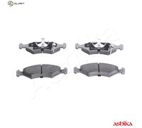 Brake pads Front Axle 50-03-398 ASHIKA for KIA MENTOR Saloon MENTOR SPORTAGE SUV