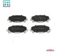 ASHIKA 50-04-409 Brake Pad Set, disc brake for HONDA