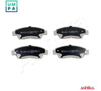 Brake pads Front Axle 50-04-425 ASHIKA for HONDA CIVIC del Sol Mk III CAPA LOGO