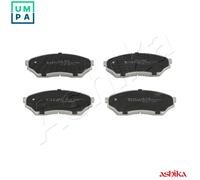 Brake pads Front Axle 50-05-505 ASHIKA for MITSUBISHI SHOGUN PININ I