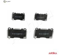 Brake pads Front Axle 50-05-510 ASHIKA for RENAULT SAAB CADILLAC OPEL MITSUBISHI