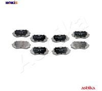 ASHIKA 50-05-512 Brake pad set