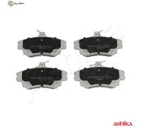 BRAKE PAD SET DISC BRAKE 50-05-516 FOR VOLVO B4204T2/4204T3 1.9L 4cyl S40 I