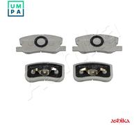 ASHIKA 50-05-517 Brake pad set