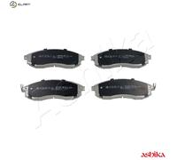 Brake pads Front Axle 50-05-582 ASHIKA for NISSAN MITSUBISHI