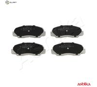 Brake pads Front Axle 50-06-601 ASHIKA for DAIHATSU BERTONE