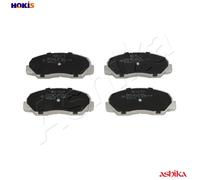 Brake pads Front Axle 50-06-601 ASHIKA for DAIHATSU BERTONE
