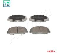 Brake pads Front Axle 50-06-698 ASHIKA for DAIHATSU BERTONE