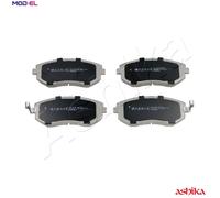 Brake pads Front Axle 50-07-706 ASHIKA for SUBARU TOYOTA