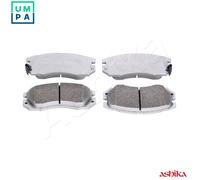 ASHIKA 50-07-708 Brake Pad Set, disc brake for SUBARU