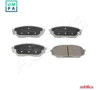 Brake pads Front Axle 50-0H-H19 ASHIKA for HYUNDAI ix55
