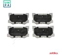 ASHIKA 50-0H-H20 Brake pad set